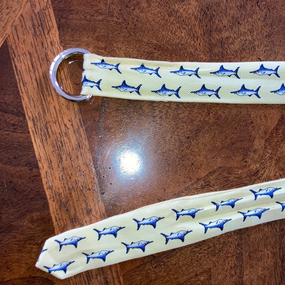 Southern Proper. Belt. Size M. 100% silk. Handmade